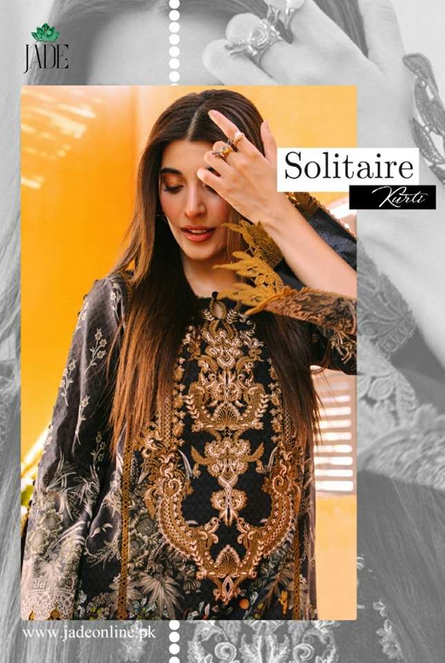 Jade Solitaire Lawn Kurti 2023 Pre-Book Now !!